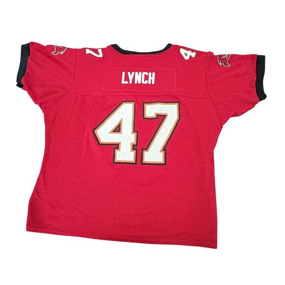 Vintage Reebok Tampa Bay Buccaneers John Lynch #47 Jersey Men’s Large USA GRAIL - Picture 2 of 7